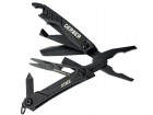 Gerber Multi-Tool DIME BLACK, Zange mit Drahtschneider, Messer, Schere, Feile, Pinzette, Schraubendreher, Ring