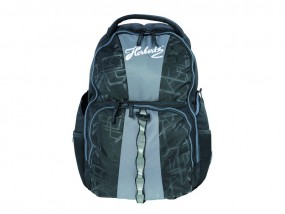 Herbertz Rucksack, passend für 40 cm (16 Zoll) Laptop schwarz/grau, Nylon/Polyester, Organisationsfächer