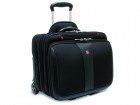 Wenger Trolley, Modell Patriot, herausnehmbare Laptop-Tasche , schwarzes Nylonmaterial, höhenverstellbares Gestänge